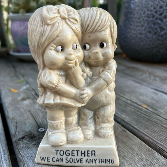 VINTAGE 1970 W&R BERRIES FIGURE "Together WE CAN SOLVE Anything" - Picture 15 of 15